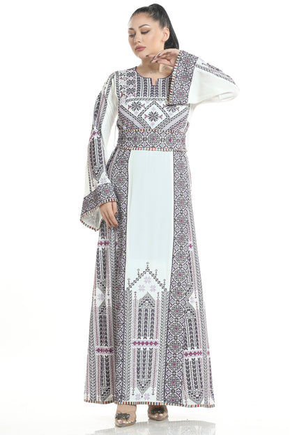 Embroidered thob