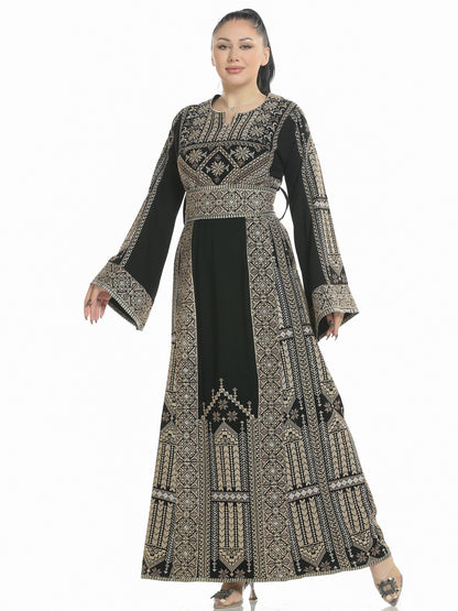 Embroidered thob