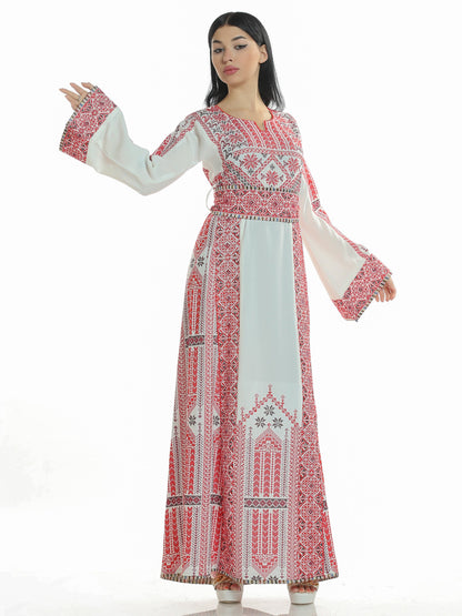 Embroidered thob