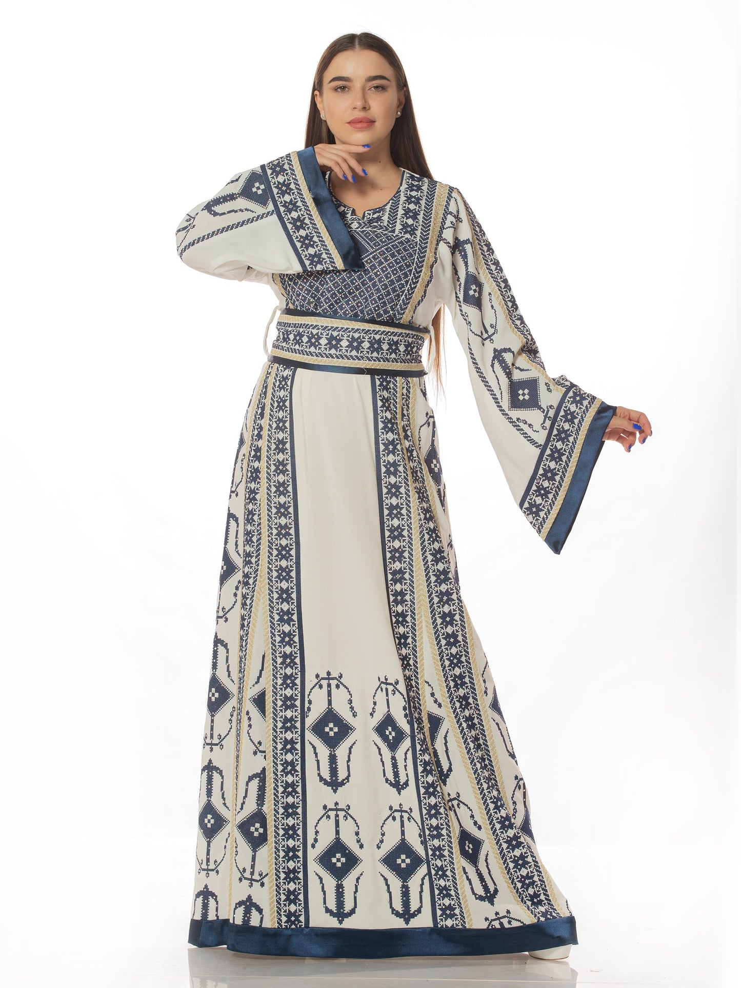 Embroidered thob
