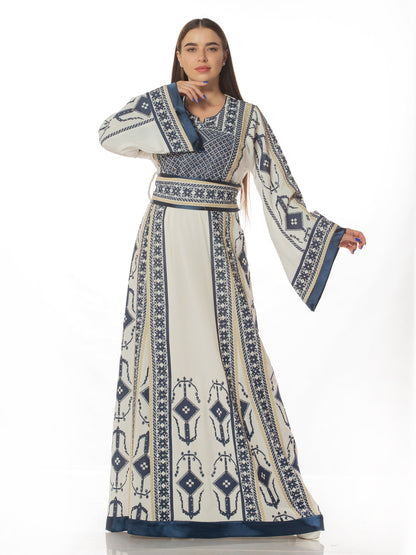 Embroidered thob