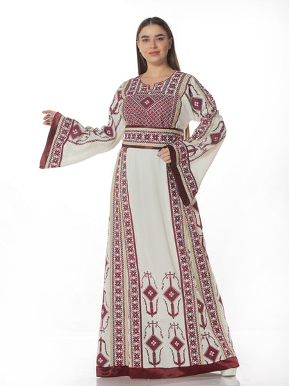 Embroidered thob