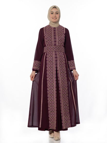 Embroidered caftan