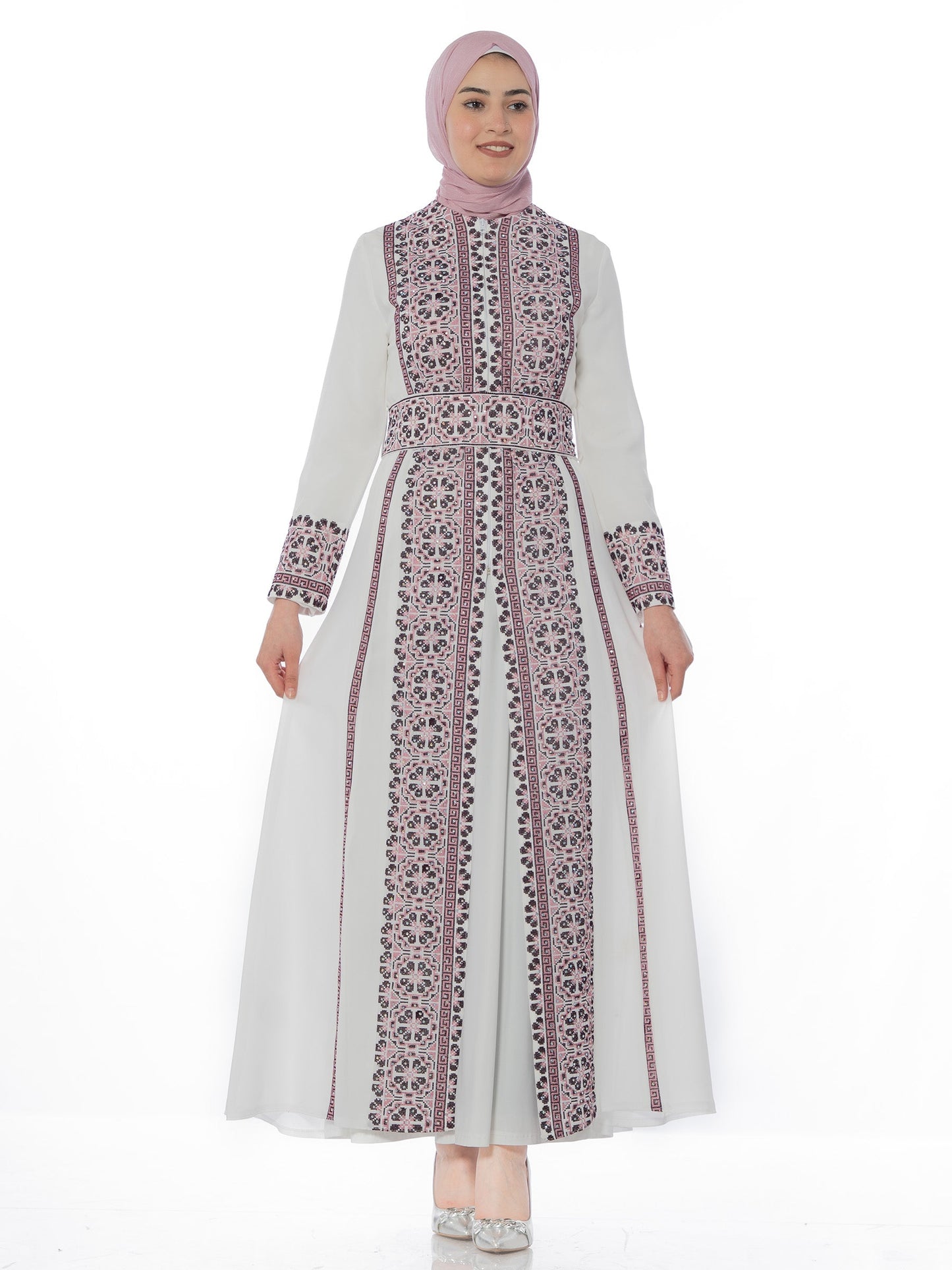 Embroidered caftan