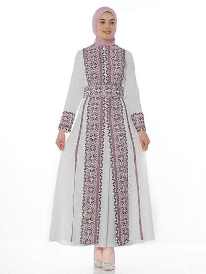 Embroidered caftan