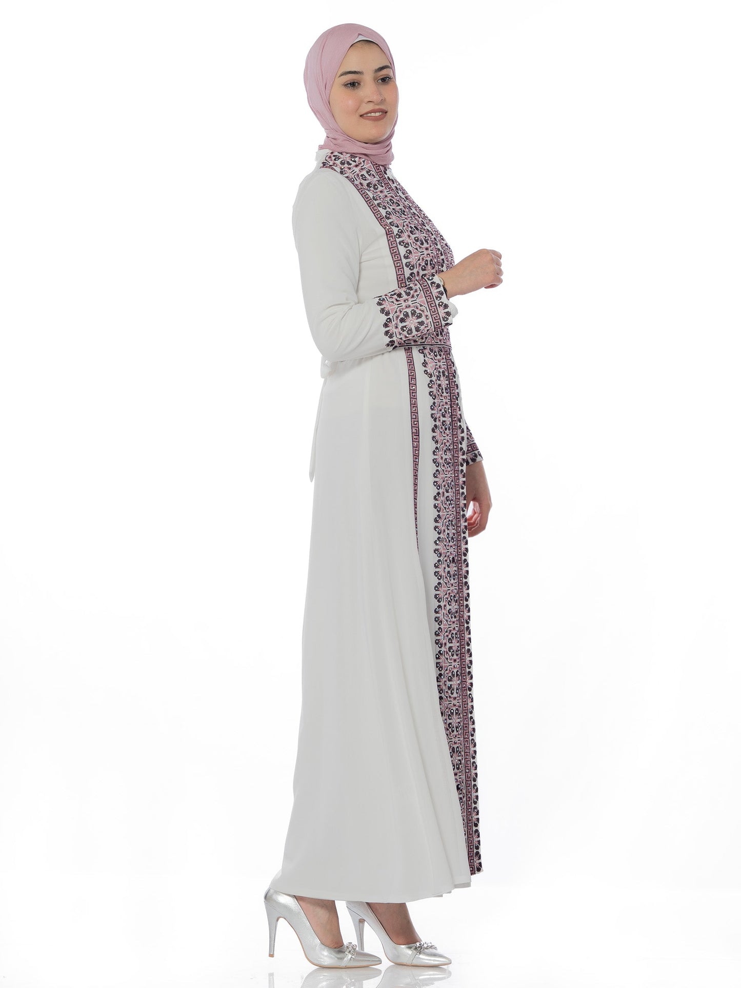 Embroidered caftan