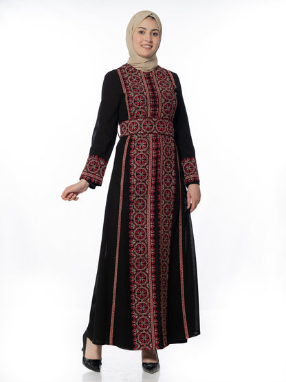 Embroidered caftan