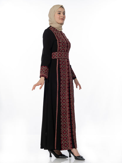 Embroidered caftan