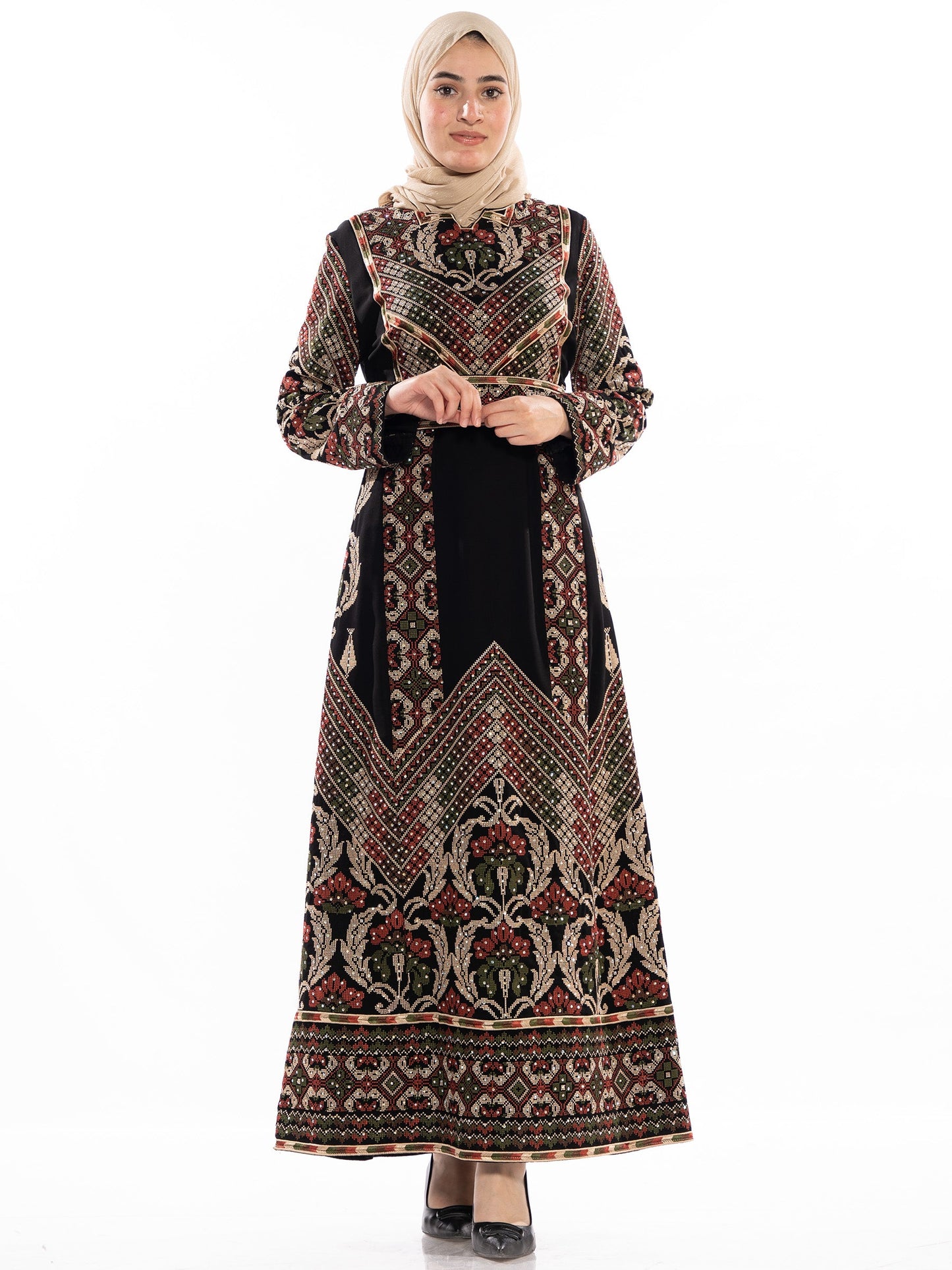 Embroidered thob
