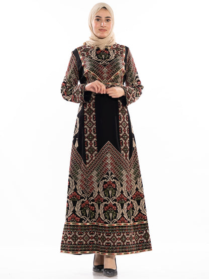 Embroidered thob