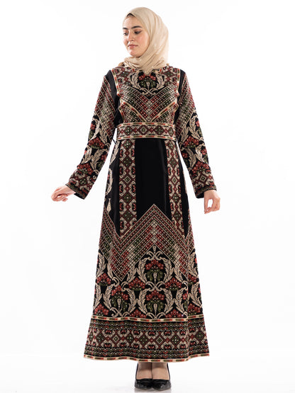 Embroidered thob