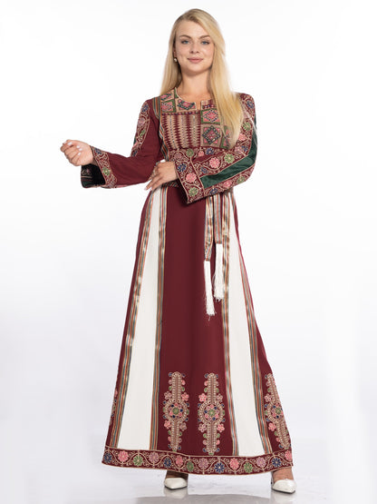 Embroidered thob