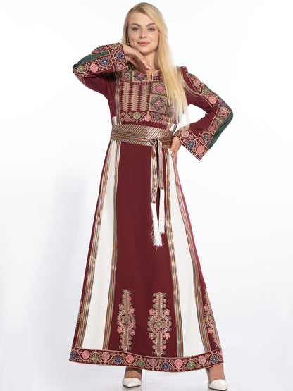 Embroidered thob