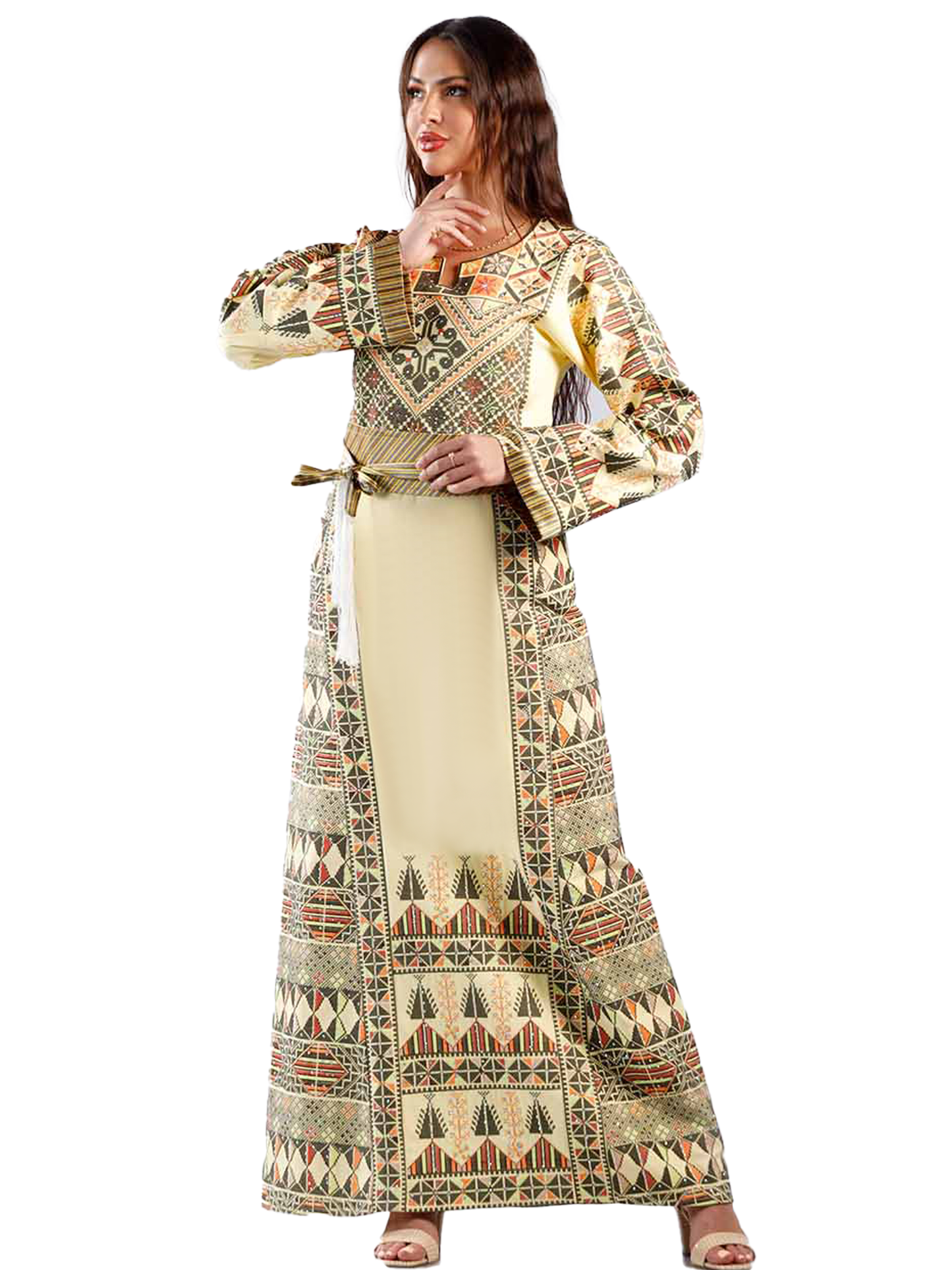 Embroidered thob