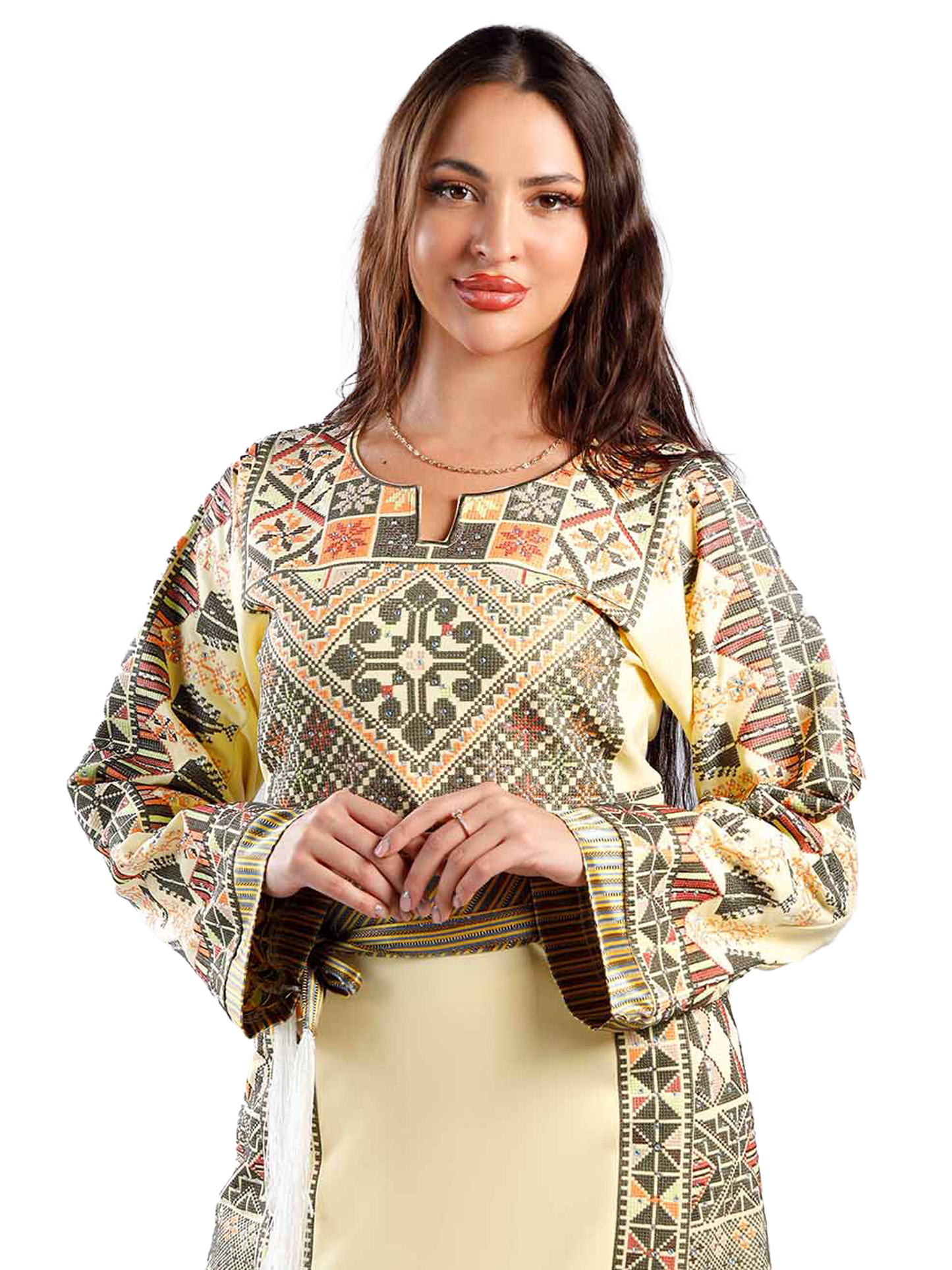 Embroidered thob