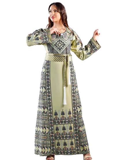 Embroidered thob