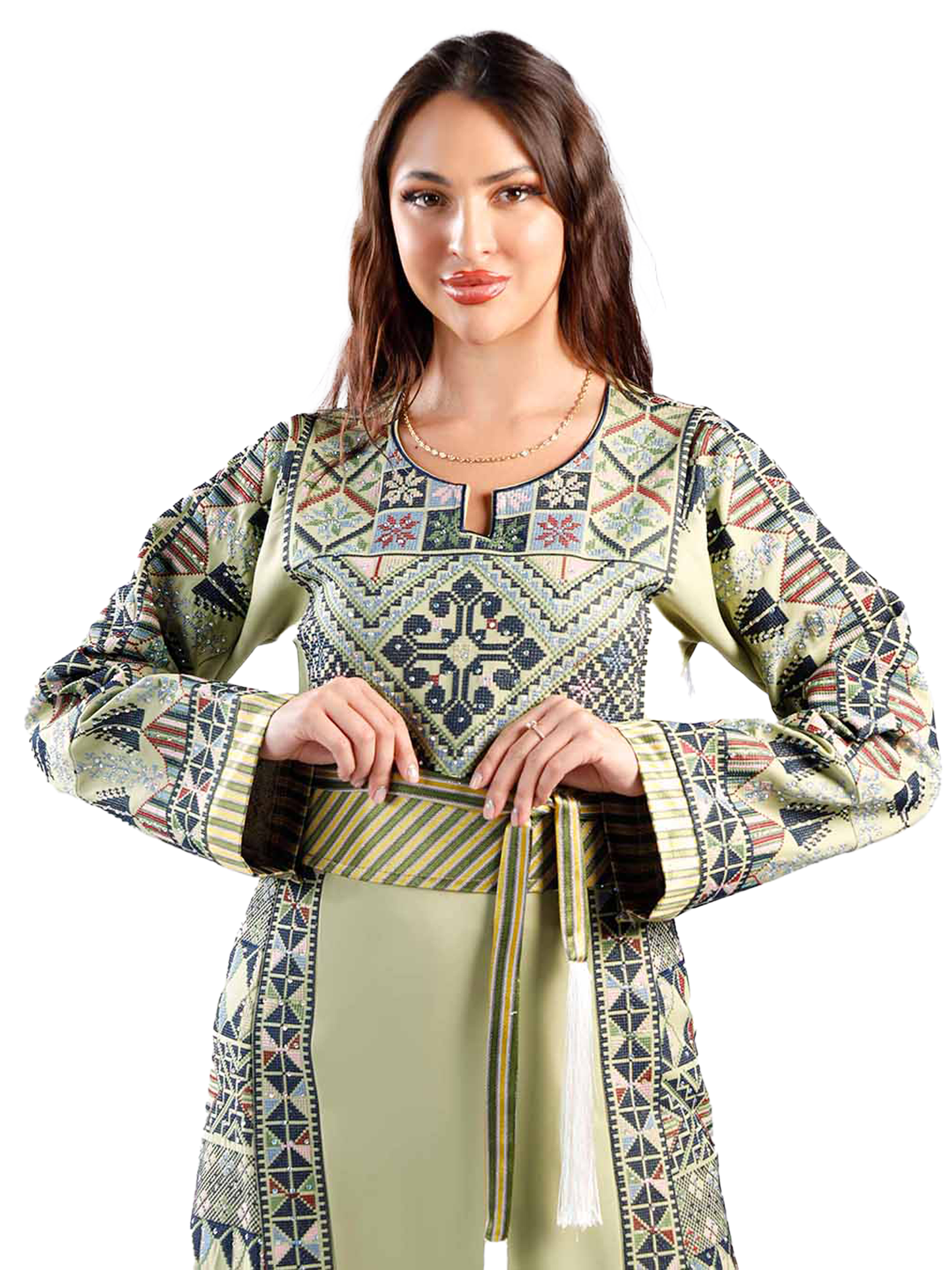 Embroidered thob