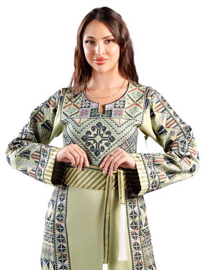 Embroidered thob