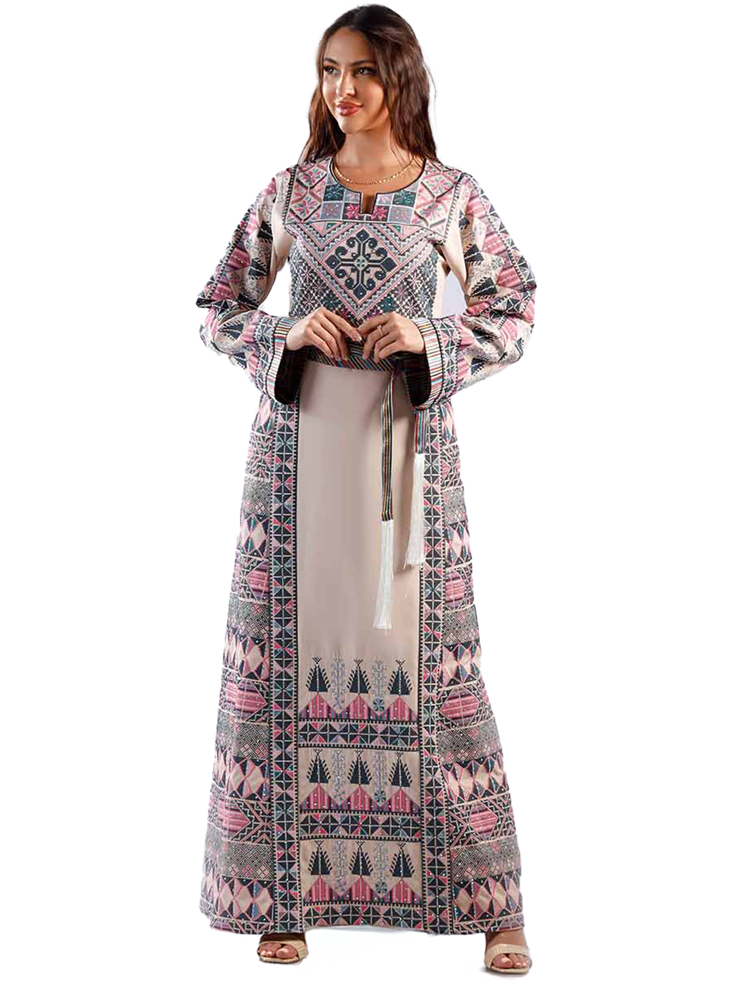 Embroidered thob
