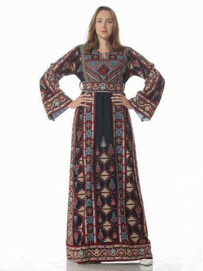 Embroidered thob