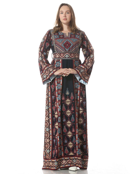 Embroidered thob
