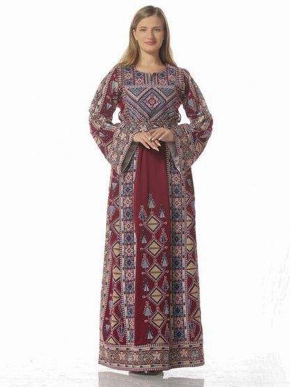 Embroidered thob