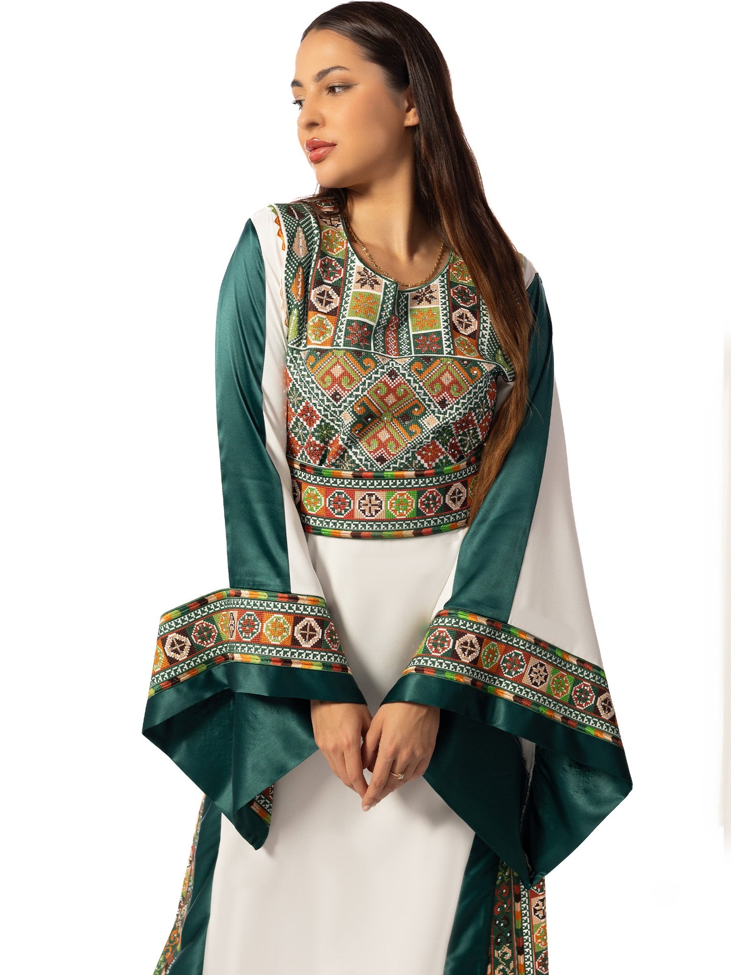 Embroidered thob