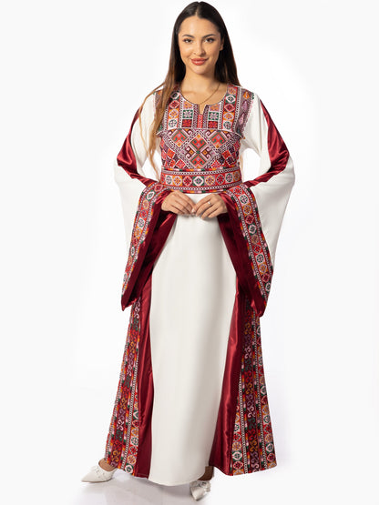 Embroidered thob