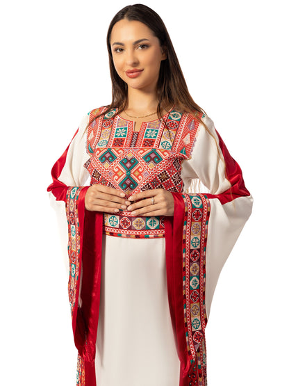 Embroidered thob