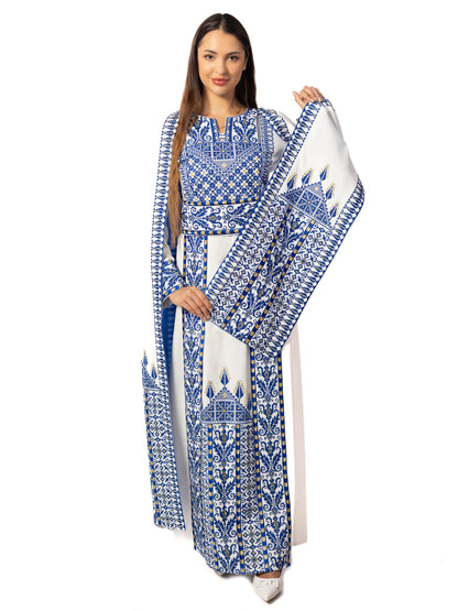 Embroidered thob