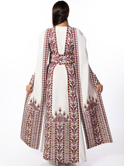Embroidered thob