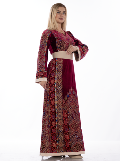 Embroidered thob