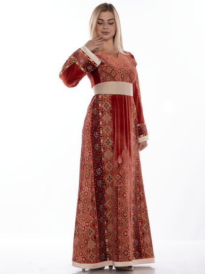 Embroidered thob