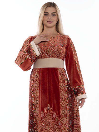 Embroidered thob