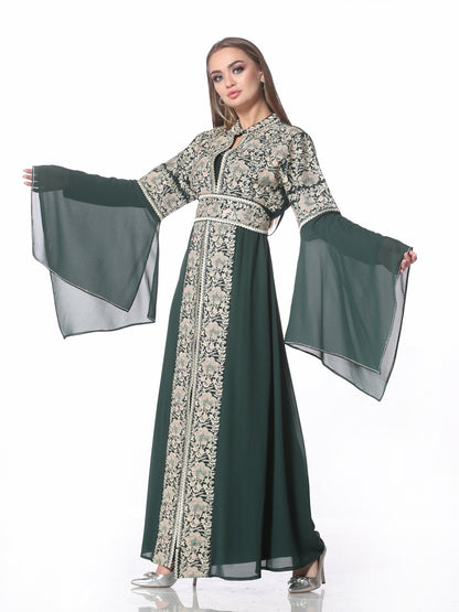 Embroidered caftan