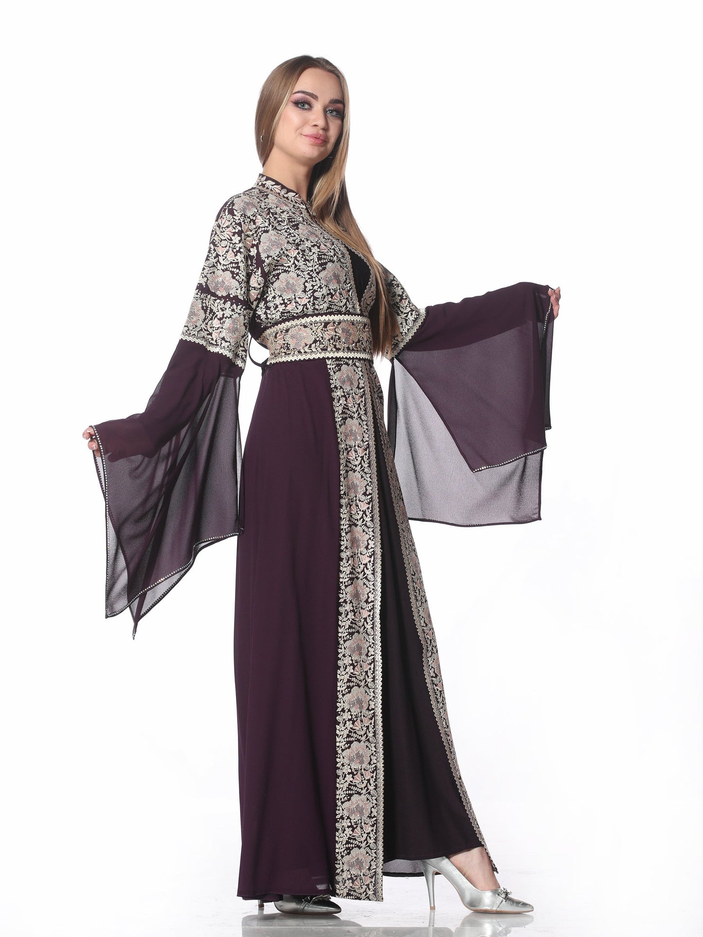 Embroidered caftan