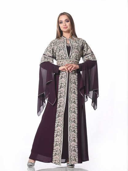 Embroidered caftan