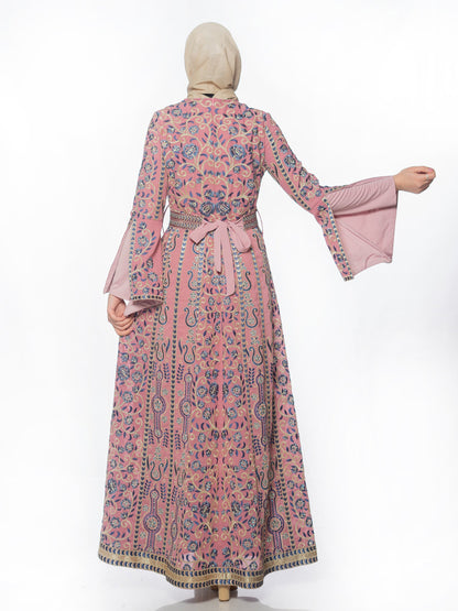 Embroidered caftan