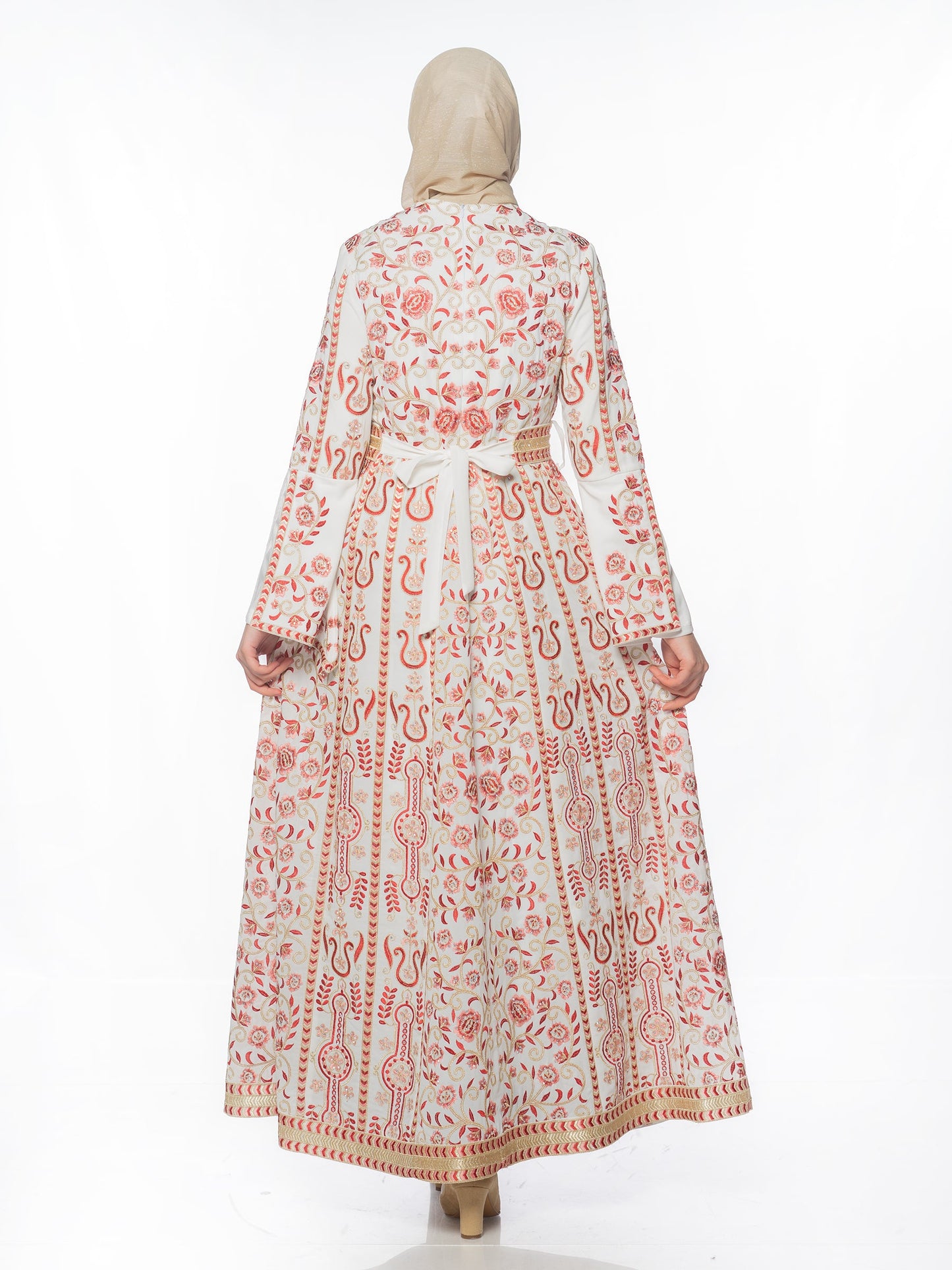 Embroidered caftan