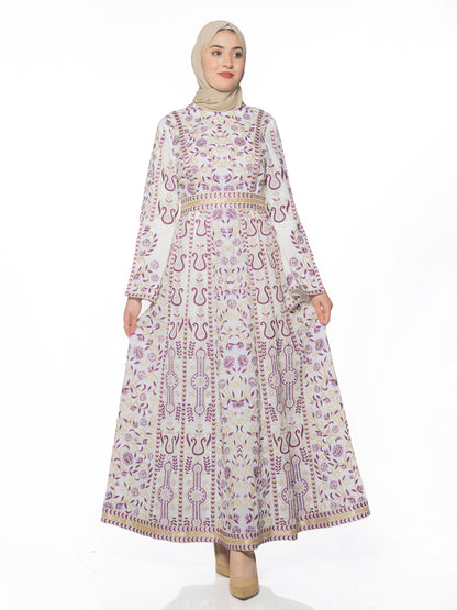 Embroidered caftan