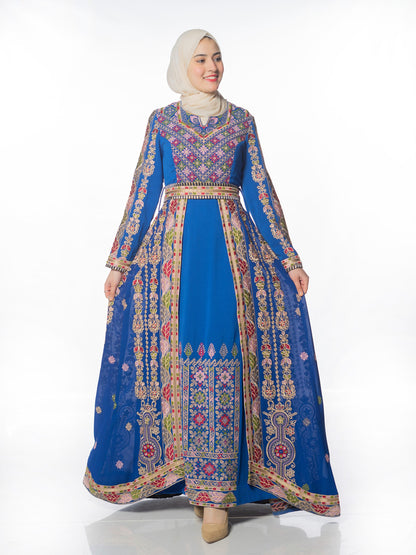 Embroidered caftan