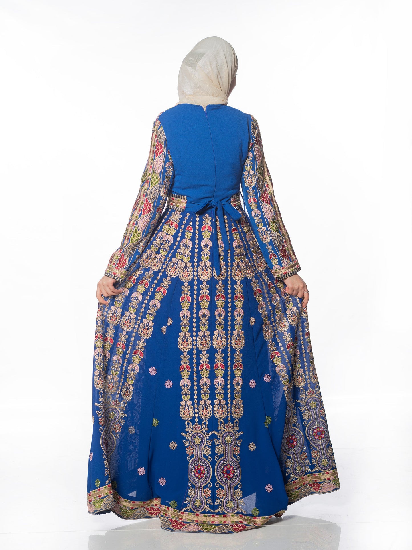 Embroidered caftan