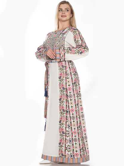Embroidered thob