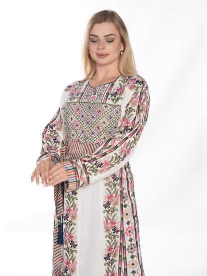 Embroidered thob
