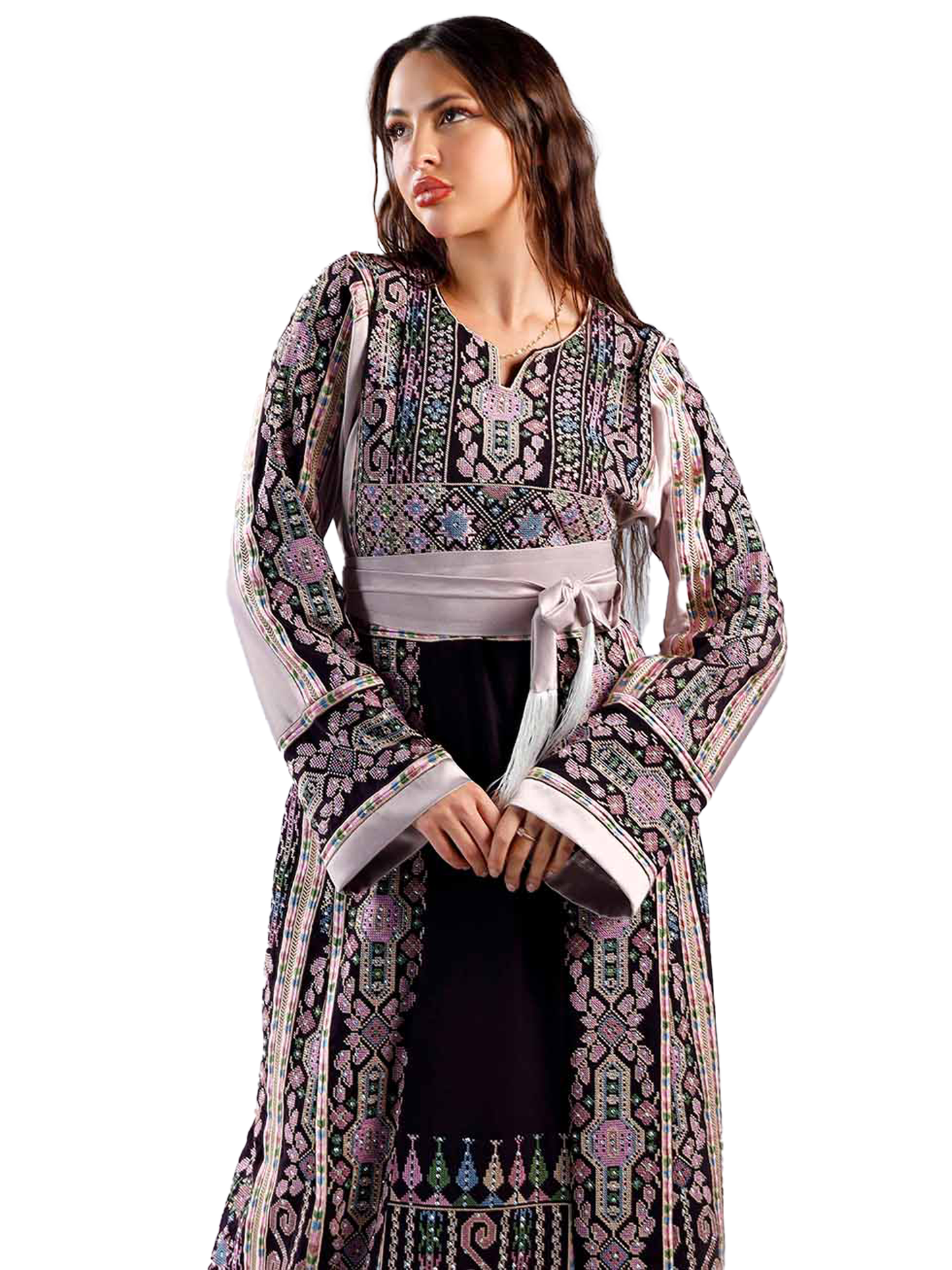 Embroidered thob