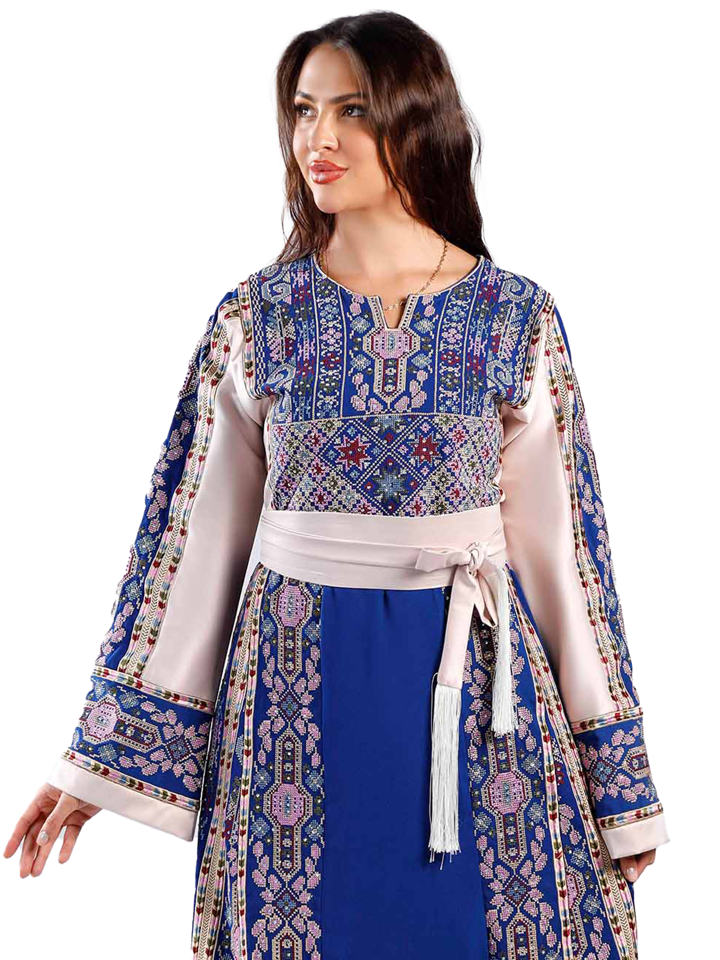 Embroidered thob