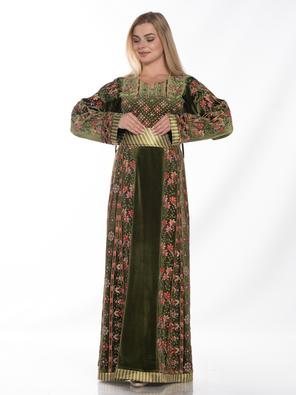 Embroidered thob
