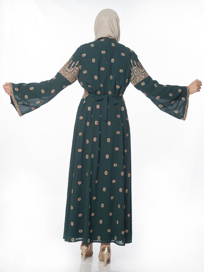 Embroidered caftan