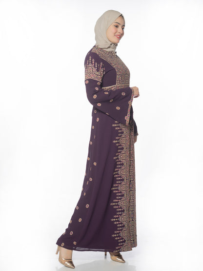Embroidered caftan
