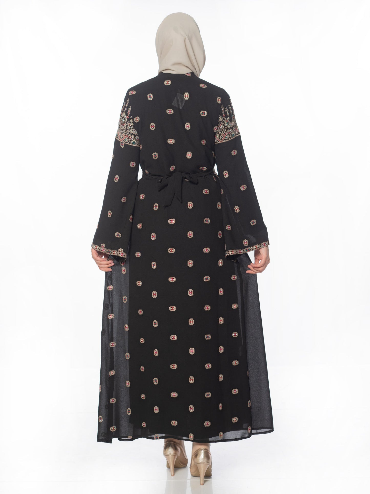 Embroidered caftan
